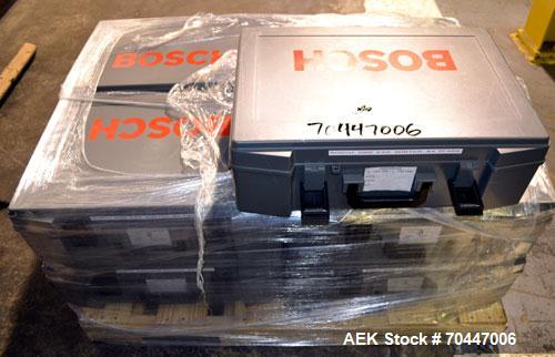 Used Bosch KKE 2000 Capsule/Tablet Checkweigher. Capable of speeds up to 2000 capsules per minute. Capsule size range:00, 0, 1, 2, 3 or 4 with changeparts. Weigh Range:40 to 2000mg with accuracies of...