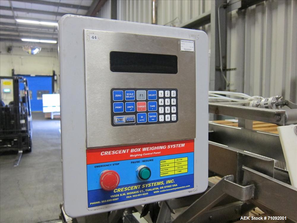 Used Cresent Systems Box Weighting System, Model 06-1768