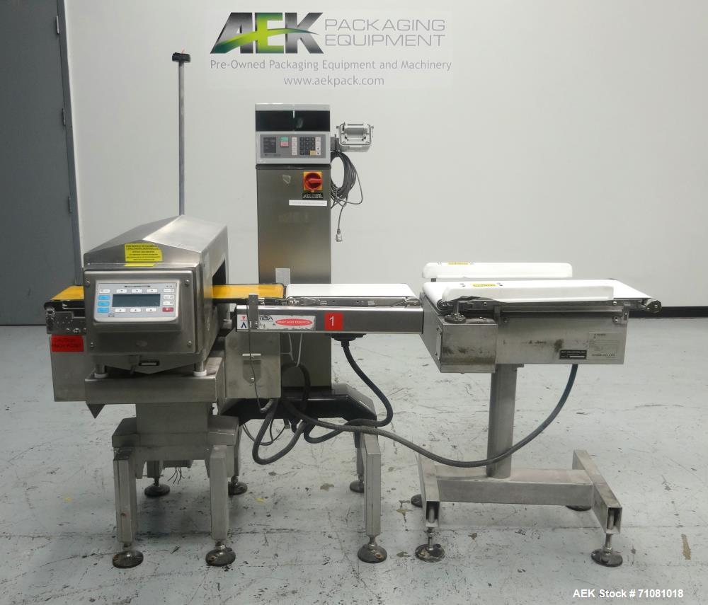 Used Ishida Model DACS-V-012-SB/WP-H Checkweigher.