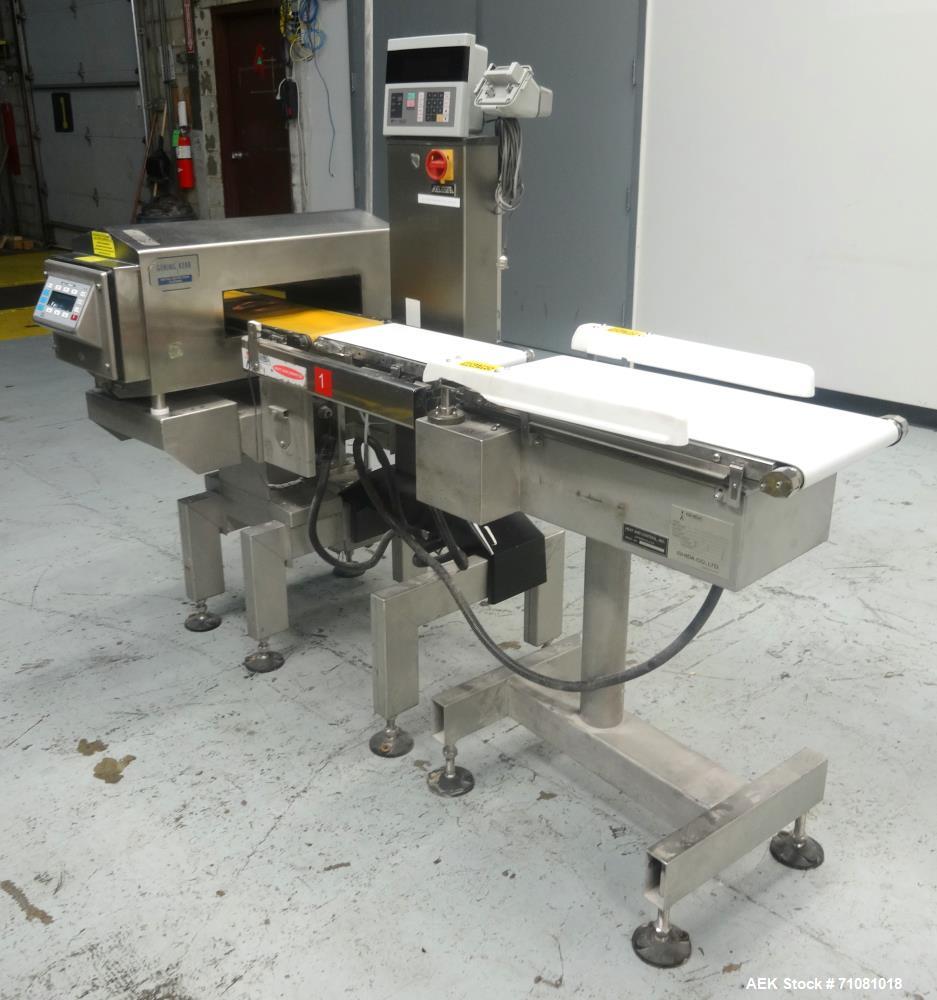 Used Ishida Model DACS-V-012-SB/WP-H Checkweigher.