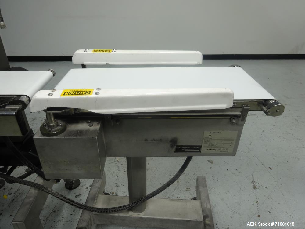 Used Ishida Model DACS-V-012-SB/WP-H Checkweigher.