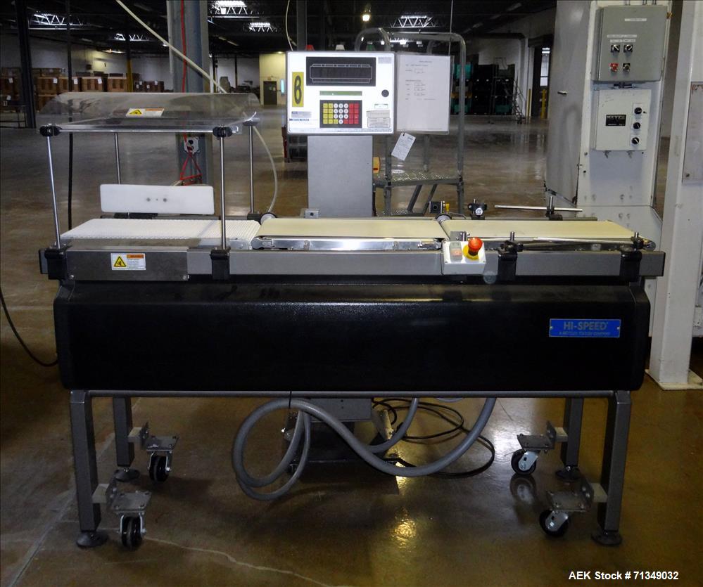 Used Hi -Speed Model Beltweigh-MM Checkweigher
