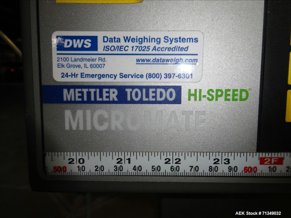 Used Hi -Speed Model Beltweigh-MM Checkweigher