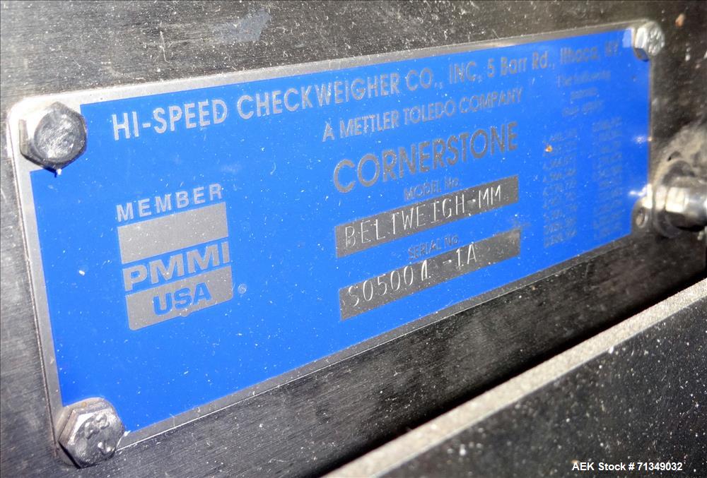 Used Hi -Speed Model Beltweigh-MM Checkweigher