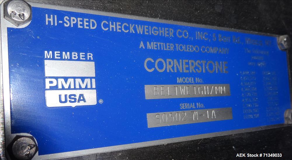 Used Hi -Speed Model Beltweigh-MM Checkweigher