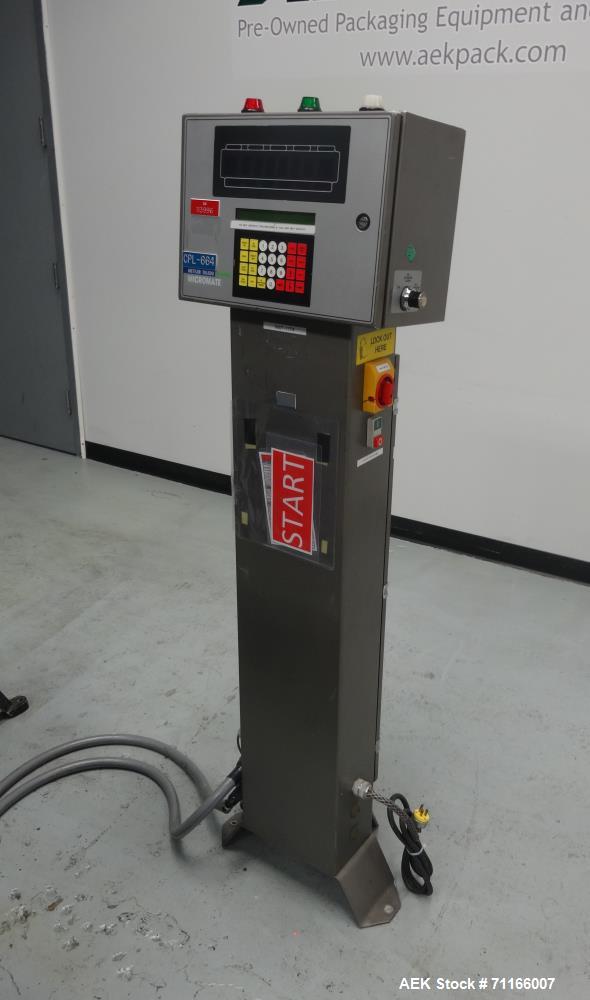 Used Mettler Toledo Model CX2310-GT Hi-Speed Checkweigher