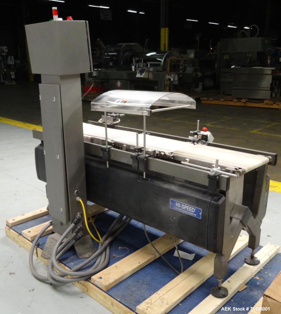 Used Mettler Toledo (Hi-Speed) Model Micromate Checkweigher