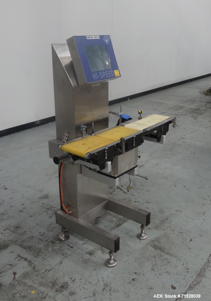 Used Garvens RX2 Belt Checkweigher