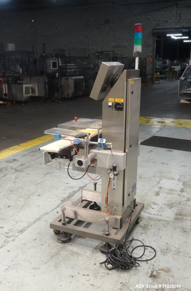 Used Garvens Model RX2 Belt Checkweigher