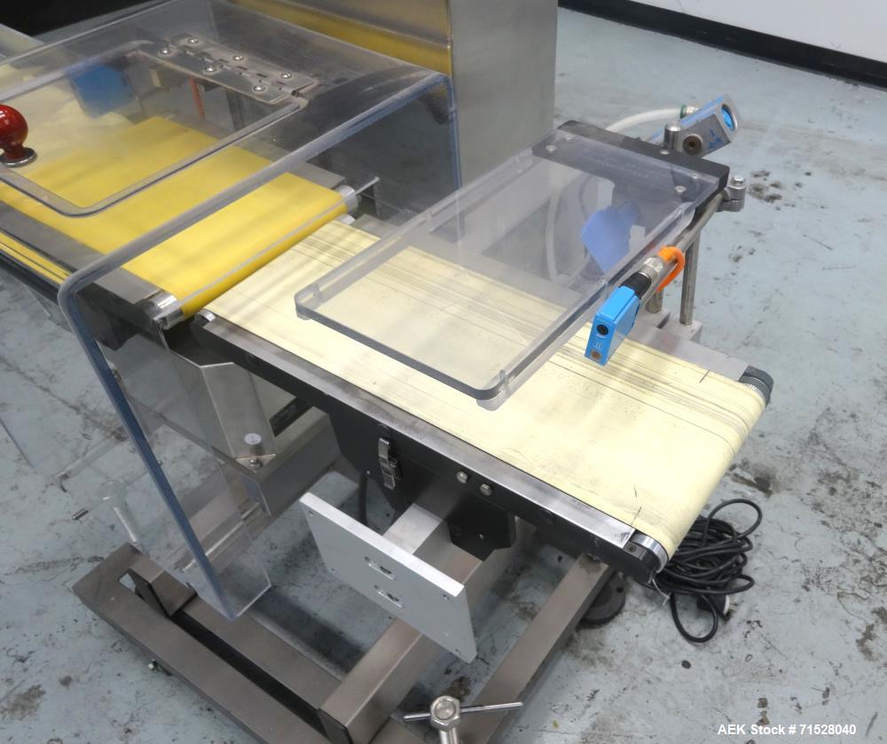 Used Garvens Model RX2 Belt Checkweigher