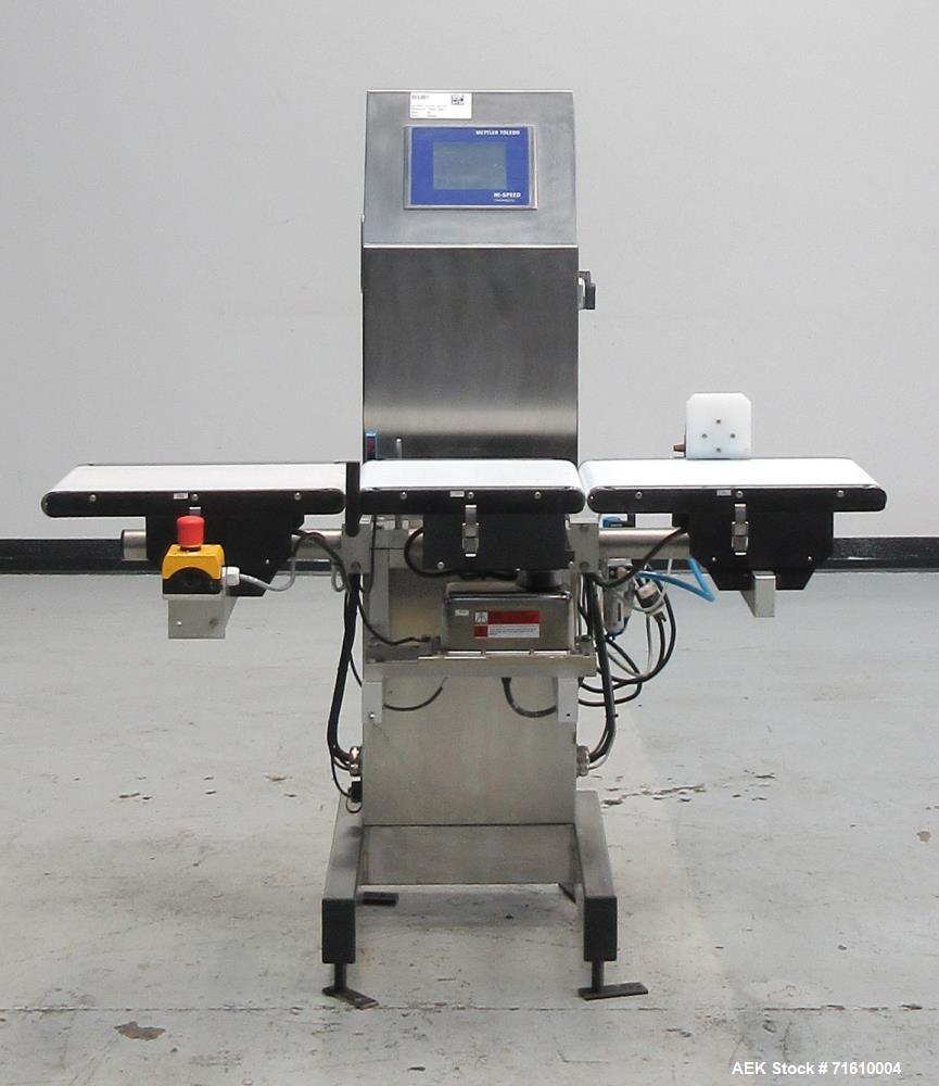 Used Mettler Toledo Hi Speed Model XEDM3 Checkweigher