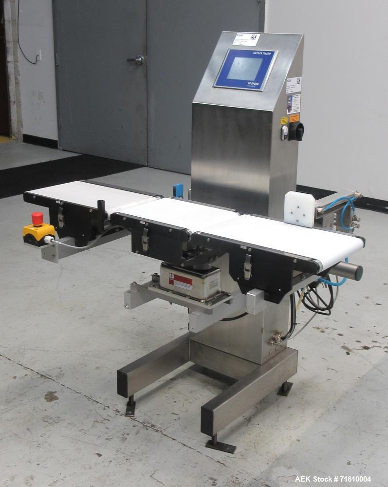 Used Mettler Toledo Hi Speed Model XEDM3 Checkweigher