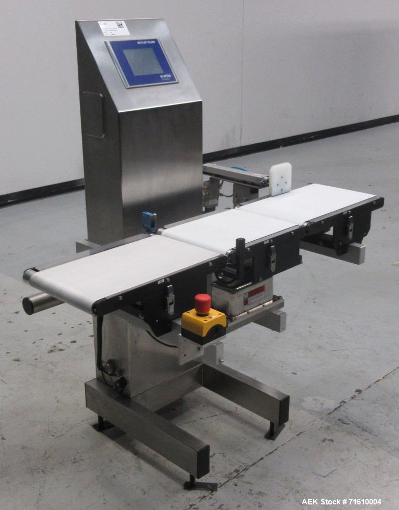 Used Mettler Toledo Hi Speed Model XEDM3 Checkweigher