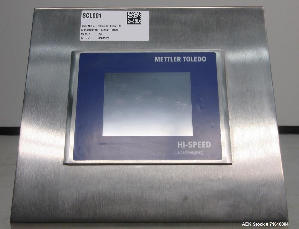 Used Mettler Toledo Hi Speed Model XEDM3 Checkweigher