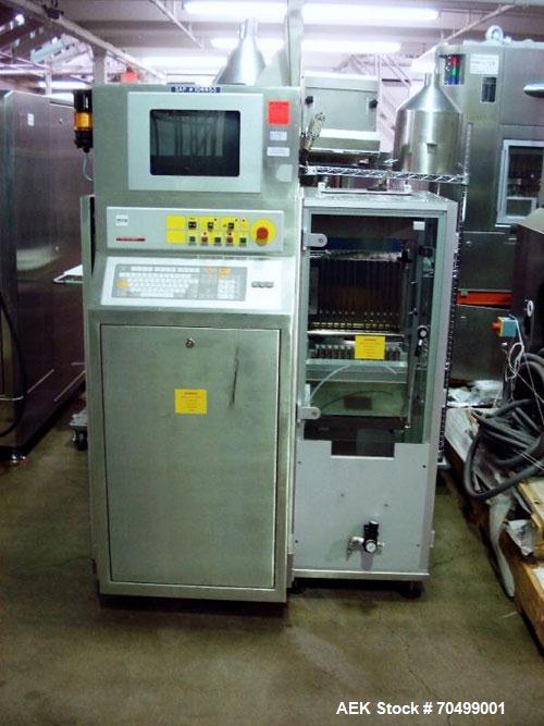 Used IMA Model Precisa 120 Capsule Checkweigher. Machine is can operate at speeds up to 2,000 capsules a minute. dDsigned to handle hard gelatin capsules.. Capsule size range from 40 mg to 2000 mg, +...