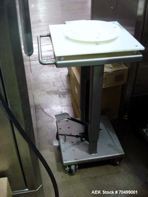 Used IMA Model Precisa 120 Capsule Checkweigher. Machine is can operate at speeds up to 2,000 capsules a minute. dDsigned to handle hard gelatin capsules.. Capsule size range from 40 mg to 2000 mg, +...