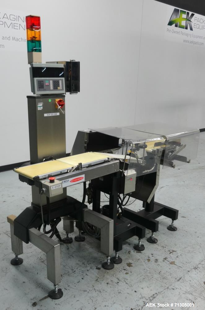 Used Ishida Model DACS-W-012-SB/PB-I Checkweigher System