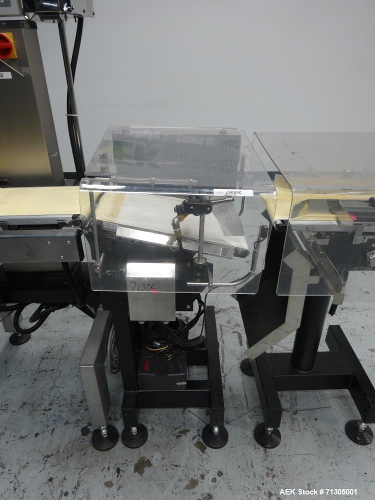 Used Ishida Model DACS-W-012-SB/PB-I Checkweigher System
