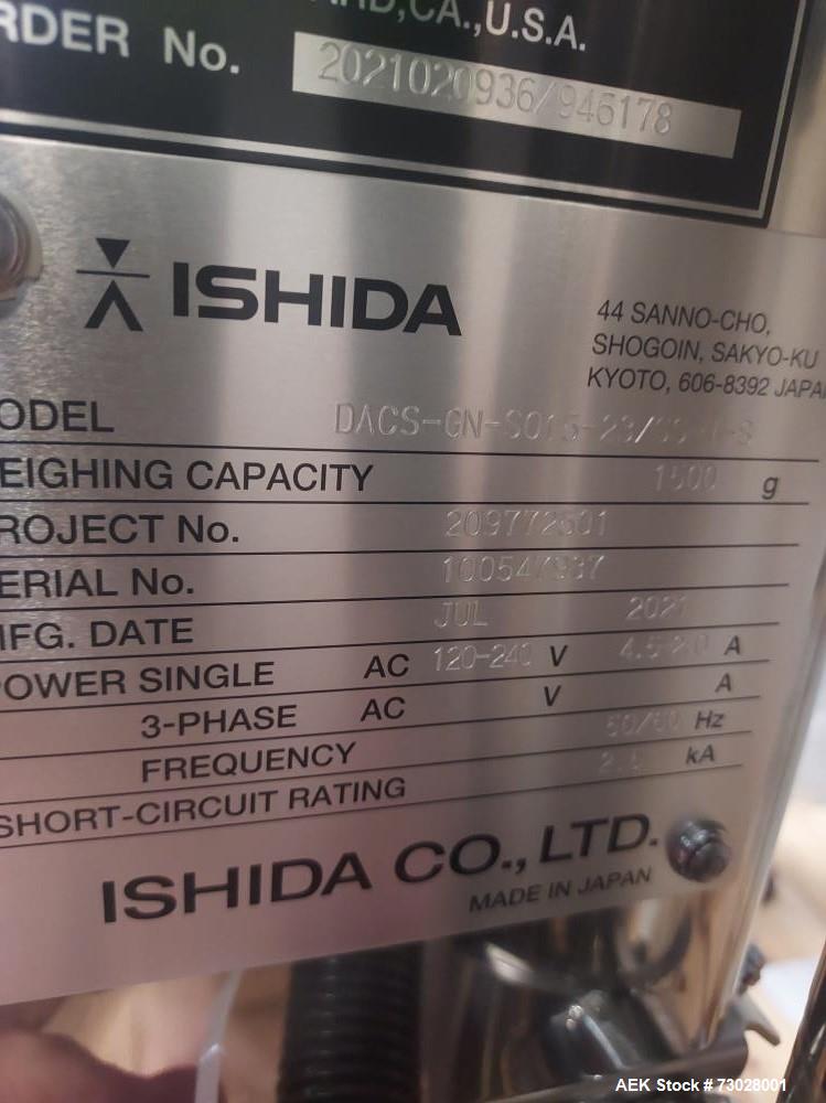 Unused - Ishida Model DACS-GN-S015-23/SS-I-S Checkweigher