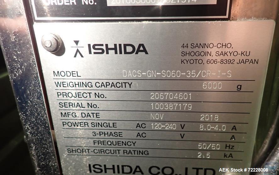 Used- Ishida Checkweigher