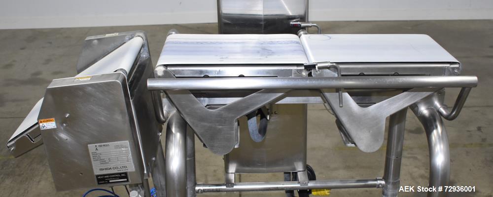 Ishida DACS Model DACS-GN-SO60-34 CR-I-S Stainless Steel Checkweigher With Rejec