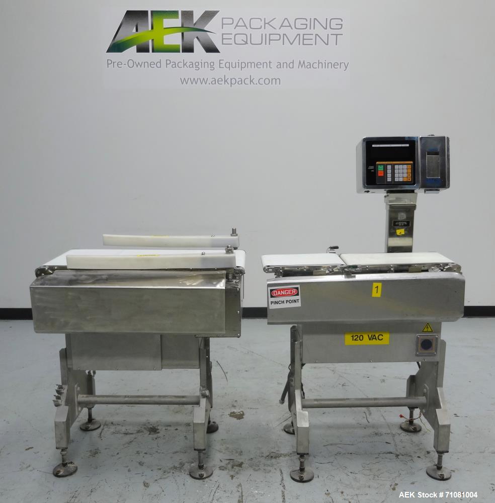 Used- Ishida DACS-V-012-SB/WP-1 Belt Checkweigher