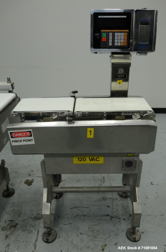 Used Ishida DACS-V-012-SB/WP-1 Belt Checkweigher
