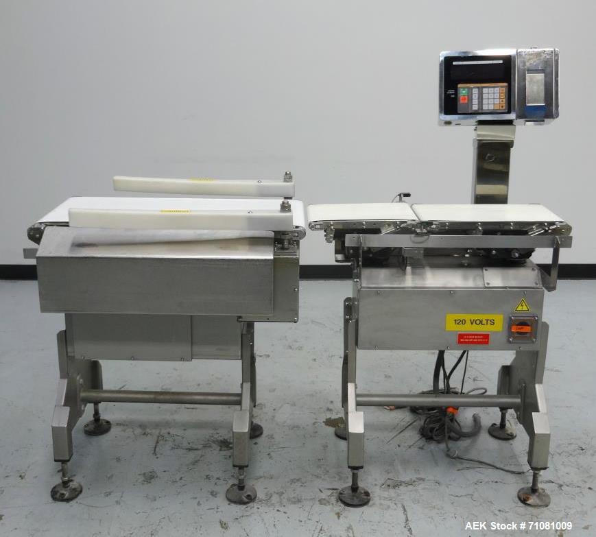 Used Ishida DACS-V-012-SB/WP-1 Belt Checkweigher