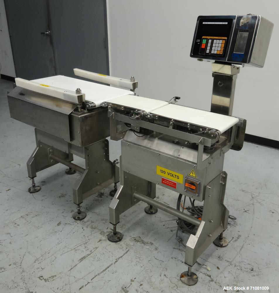 Used Ishida DACS-V-012-SB/WP-1 Belt Checkweigher