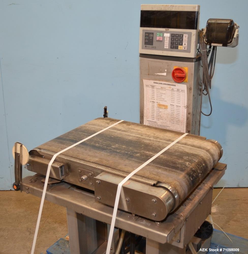 Used Ishida Checkweigher, Model DACSW180SBWPN