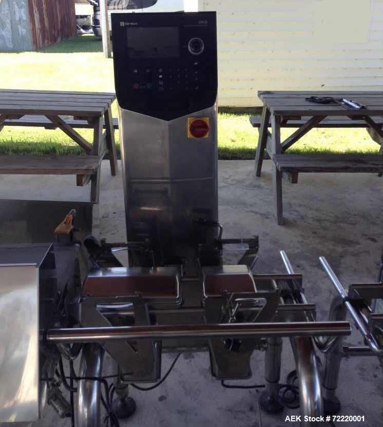 Used- Ishida Belt Checkweigher, Model DACS