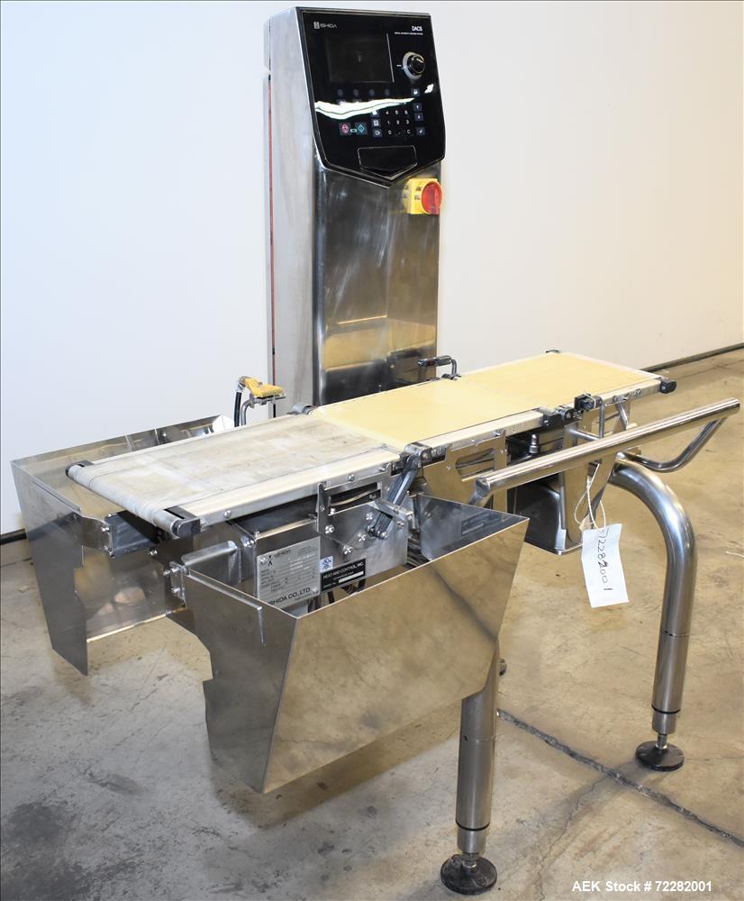 Used- Ishida Belt Checkweigher, Model DACS