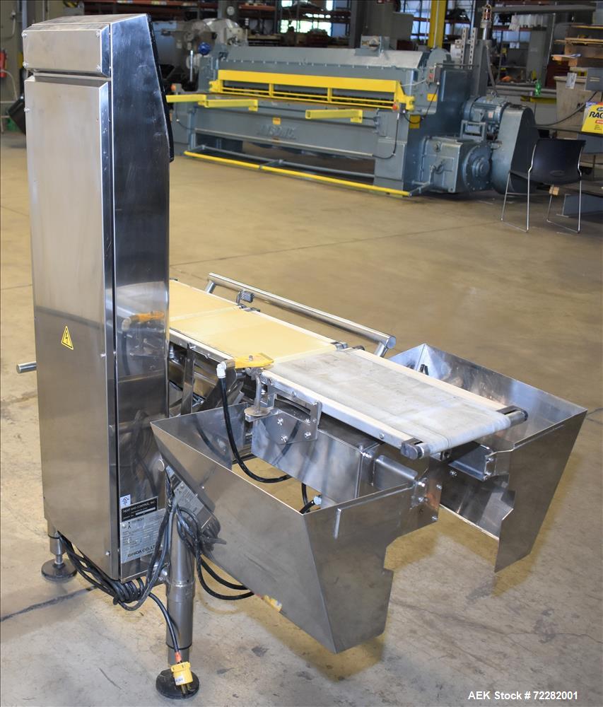 Used Ishida Belt Checkweigher, Model DACS