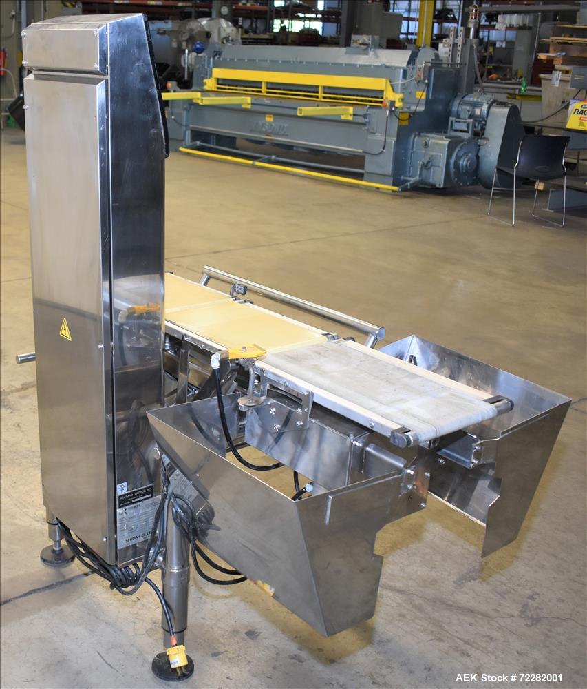 Used- Ishida Belt Checkweigher, Model DACS