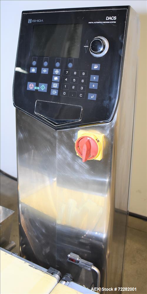 Used Ishida Belt Checkweigher, Model DACS