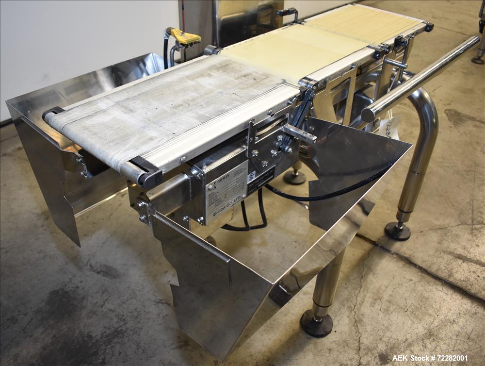 Used Ishida Belt Checkweigher, Model DACS