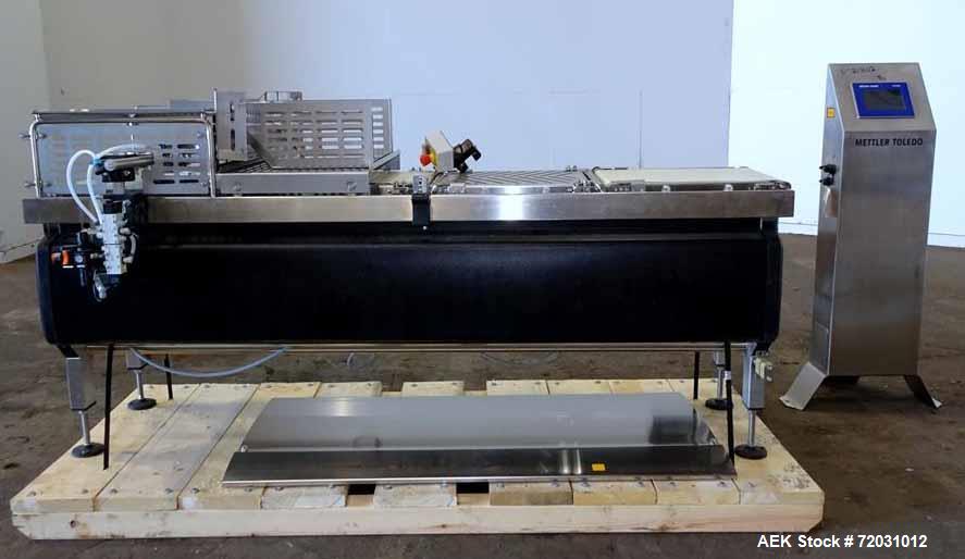 Used- Mettler Toledo Checkweigher, Model BELTWEIGH XE