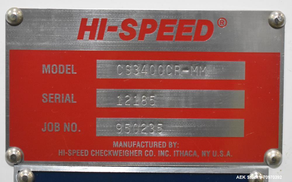 Mettler Toldeo CS3400 Hi-Speed Caseweigh