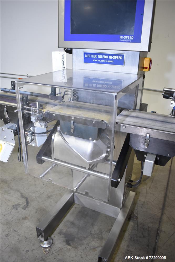 Used Mettler Toledo Hi Speed Inc Check Weigher, Model XS2