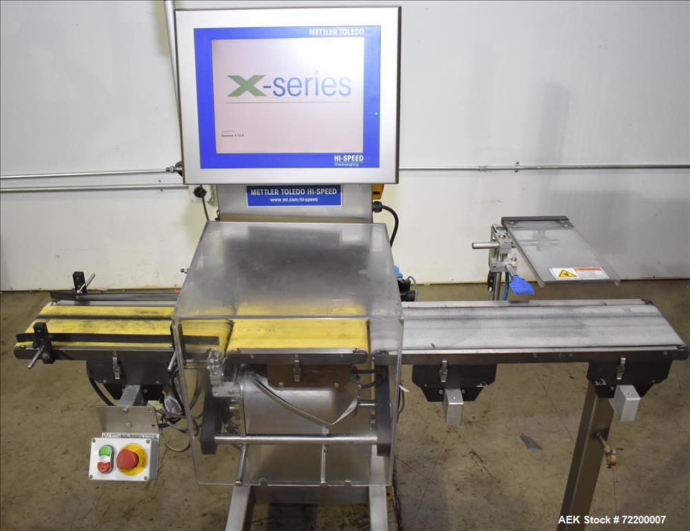 Used Mettler Toledo Hi Speed Inc Check Weigher, Model XS2.