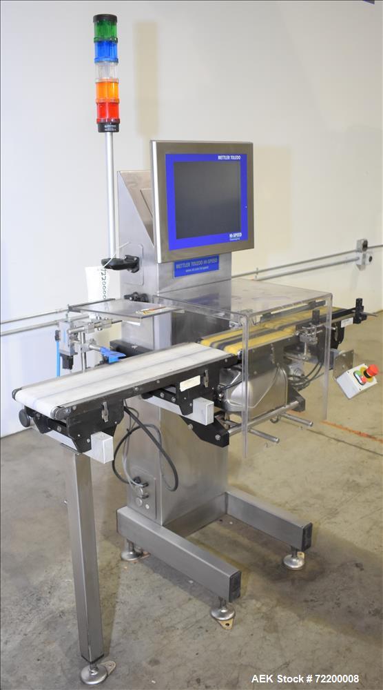 Used Mettler Toledo Hi Speed Inc Check Weigher, Model XS2