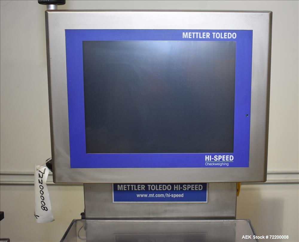 Used- Mettler Toledo Hi Speed Inc Check Weigher, Model XS2