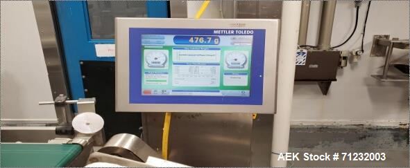 High-Speed Checkweigher – Mettler Toledo XS Model with Tool-Free Belt Removal