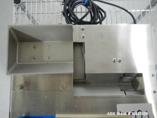 Used- Mocon Automatic Balance Checkweigher with Mocon automatic sorter, Model AB-3