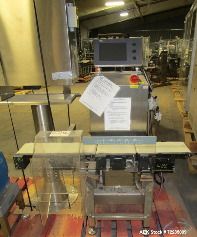 Used OCS (Wipotec) Model HC Auctomatic Precision Checkweigher up to 750 Grams