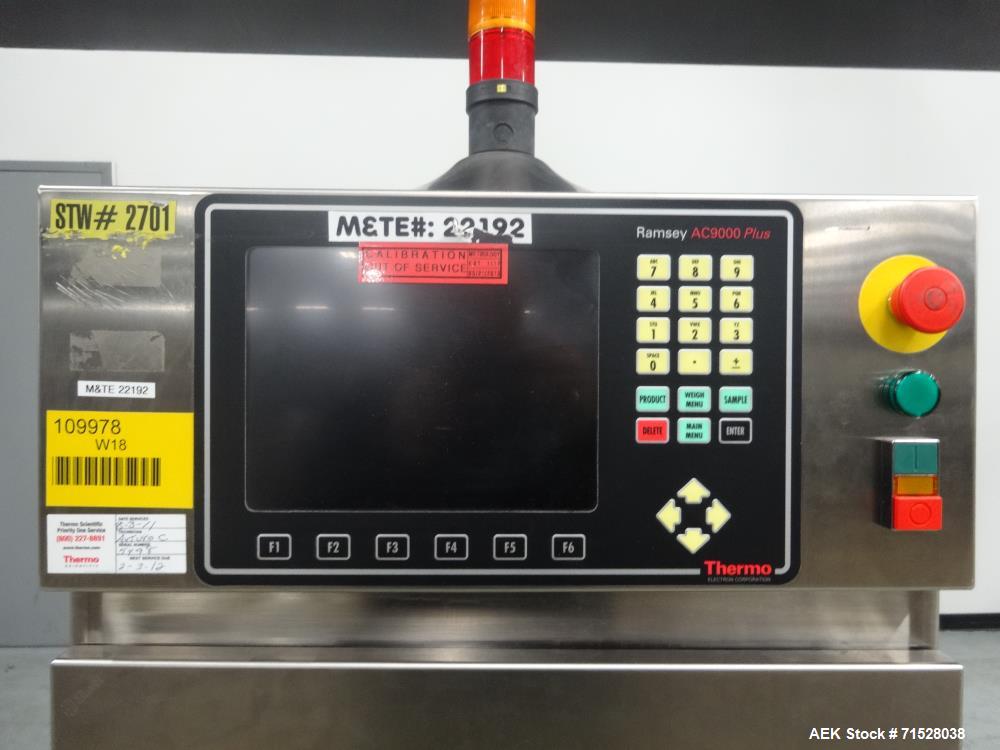 Used Thermo Scientific (Ramsey Icore) Model RXM High Speed Pharmaceutical Check