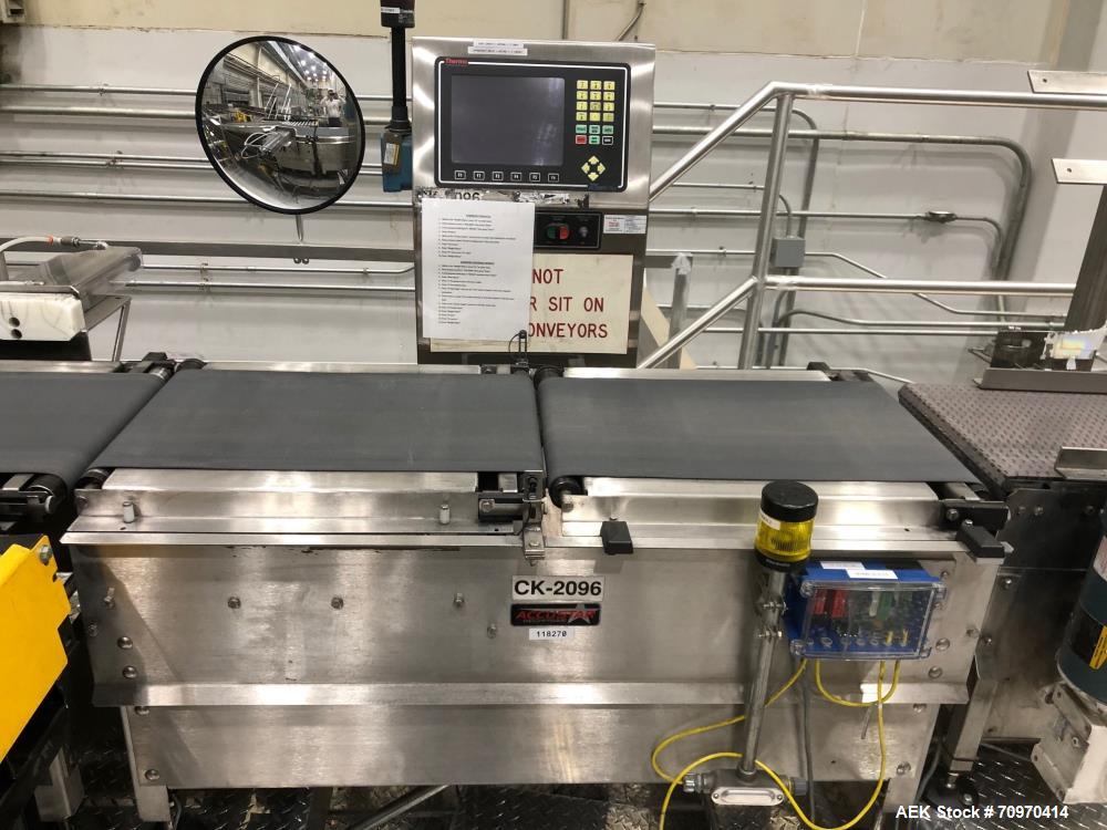 Thermo Ramsey Model AC9000 automatic checkweigher.with reject
