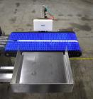 Used Alpha (All-Fill) Model CW-10 Checkweigher. Capable of speeds up to 250 packages per minute. Can handle package weights up to 9 lbs with dimensions up to 15
