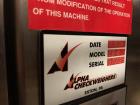 Used Alpha Checkweighers Table Top Belt Checkweigher