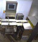 Used Bizerba Model CWD Dual Lane Checkweigher With Reject. Weight range: 600/1500 grams with accuracies 0.2/0.5 grams.